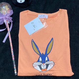 เสื้อยืด เสื้อยืดสไตล์เกาหลี ป้าย E Zhan