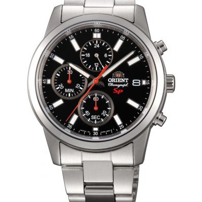 แท้💯% นาฬิกาข้อมือ Orient Sport Quartz, สายเหล็ก รุ่น KU00002B