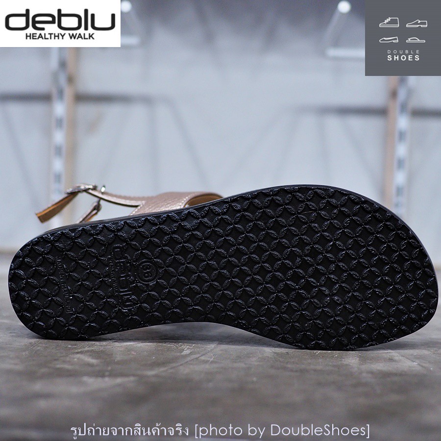 รองเท้าแตะรัดส้นผู้หญิง รองเท้าเพื่อสุขภาพ Deblu รุ่น L5004S (สีน้ำตาล) ไซส์ 36-41