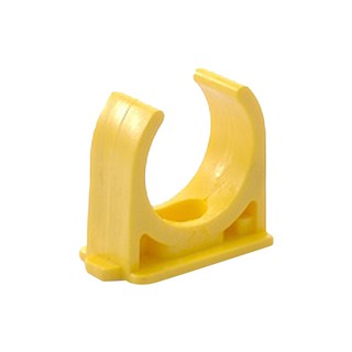 PVC CLIP SCG 3/4 INCHES YELLOW คลิปก้ามปู PVC SCG 3/4 นิ้ว สีเหลือง ตัวยึดท่อ ท่อร้อยสายไฟและอุปกรณ์ งานระบบไฟฟ้า PVC CL