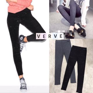Glitter leggings ผ้าร่อง