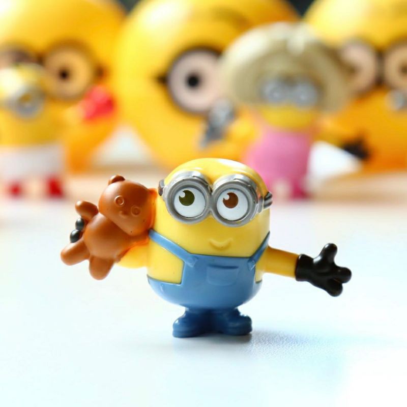 Minions บ๊อบถือหมี เบอร์15 Happy Meal McDonald's (ยังไม่ได้แกะห่อ) #มินเนี่ยน #แฮปปี้มีล