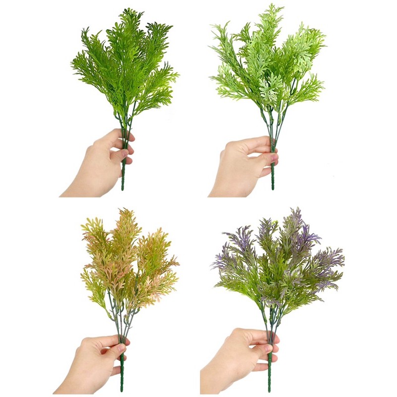 พร้อมส่ง ใบไม้ประดิษฐ์ ใบไม้ประดับ รุ่น เฟิร์น 707 (5กิ่ง ) ใบไม้ปลอม ตกแต่งสวน สวนแนวตั้ง ใบไม้ประดิษฐ์ เฟิร์นปลอม