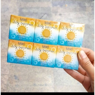 กันแดดใยไหมมิกิ🔸(ขายยก6 ชิ้น)5G