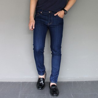 Zebra Jeans กางเกงยีนส์ชายผ้ายืดขาเดฟสีน้ำเงิน(sizeเอว28-40)