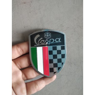 สัญลักษณ์โลหะ ลายสัญลักษณ์ Vespa Iitaly