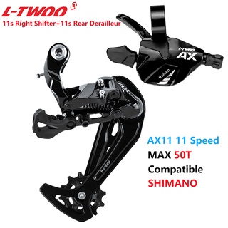 Ltwoo AX11 คันเกียร์ทริกเกอร์ 1x11 และตีนผีหลัง SGS สําหรับ MTB 42T 46T 50T 52T 11v SHIMANO sram