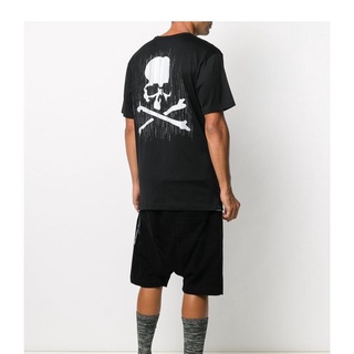 เสื้อยืด พิมพ์ลายโลโก้ Mastermind World สําหรับผู้ชาย