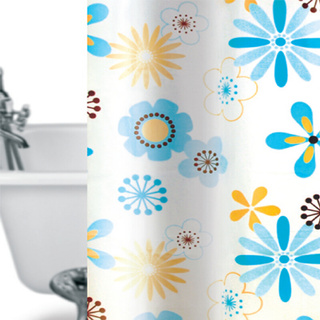 ถูกที่สุด✅  ผ้าม่านห้องน้ำ PEVA WSP รุ่น SCP-1 C 4058 ขนาด 180 x 180 ซม. Shower Curtains &amp; Accessories