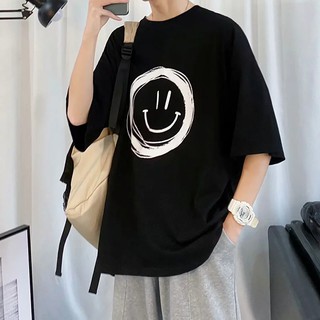 【S-3XL】เสื้อยืดแขนสั้น  เสื้อยืดแขนสั้นผู้ชายแฟชั่นฤดูร้อนใหม่  เสื้อยืดแขนสั้นเกาหลี  เสื้อยืดแขนสั้นลายการ์ตูนสำหรับผู้ชาย