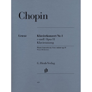 CHOPIN Piano Concerto no. 1 e minor op. 11 (HN419)