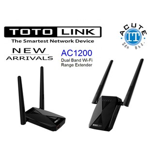 TOTOLINK EX1200T AC1200 DUAL BAND WIFI RANGE EXTENDER