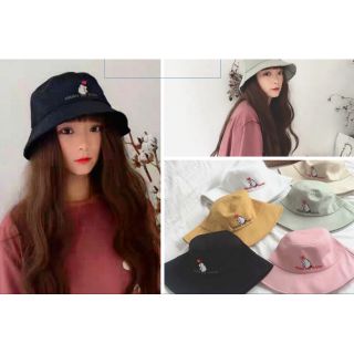 หมวกบักเก็ต​ ปักมินิ​ฮาร์ท​👒💥มีเก็บปลายทาง💥