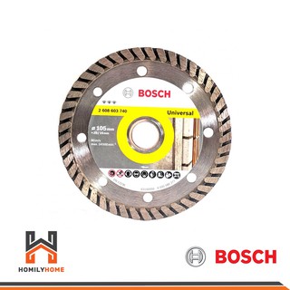 BOSCH ใบตัดเพชร  4 นิ้ว UNIVERSAL 2608603740  [ของแท้]  ใบตัด แผ่นตัด แผ่นตัดเพชร B 6949509218704