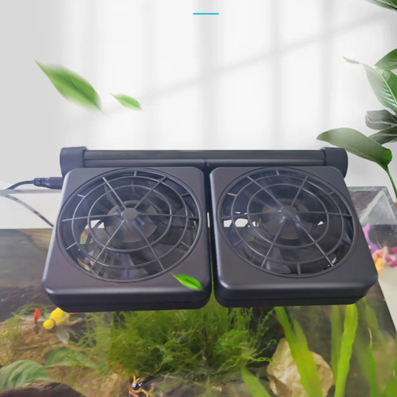 Top Aquarium พัดลมระบายความร้อน Mute อุณหภูมิควบคุม Water Cooler Chiller พัดลม