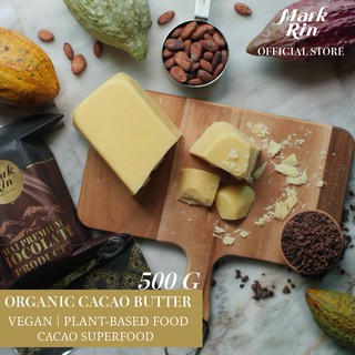 เนยคาเคา วีแกน 100% ออร์เเกนิค มาร์คริณ 500 G | MARKRIN 100% ORGANIC CACAO BUTTER (VEGAN/ PLANT-BASED FOOD)