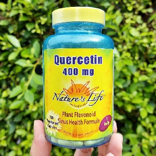 เควอซิติน Quercetin 400 mg 100 Veggie Caps (Natures Life®)