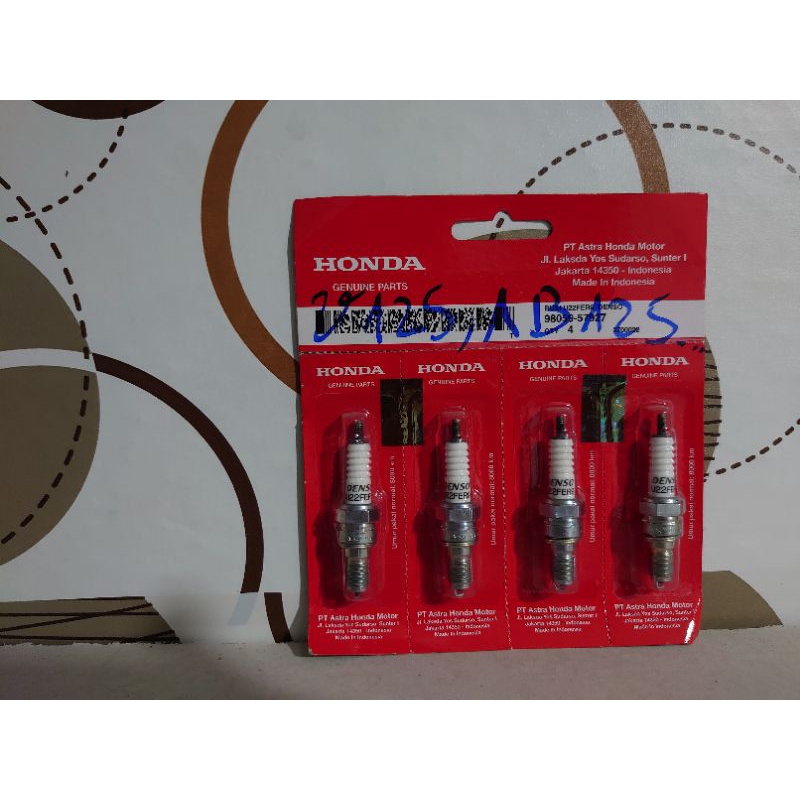 หัวเทียน DENSO U22FER9 สําหรับสกู๊ตเตอร์