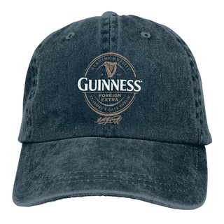 Hnbn หมวกเบียร์ ผ้าฝ้าย ลายกราฟฟิค Guinness Guiness สไตล์เกาหลี ปรับได้ ของขวัญวาเลนไทน์ ปาร์ตี้