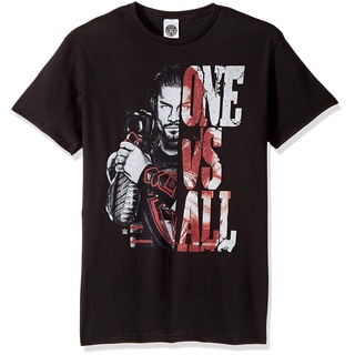 ⊙Wwe MenS Roman Reigns One Vs All T-Shirt Valentines Gift Black