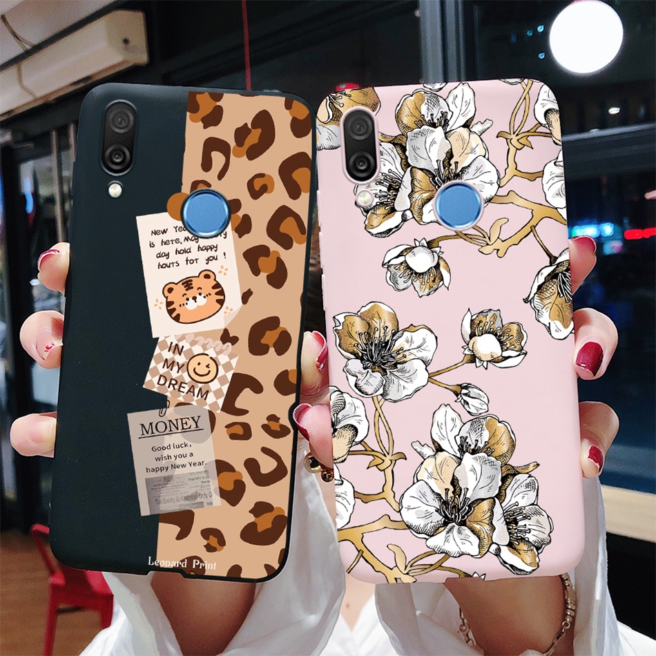 เคสซิลิโคนนิ่ม ลายดอกไม้ สีแคนดี้ สําหรับ Huawei Honor Play COR-L29 COR-AL10 6.3 นิ้ว