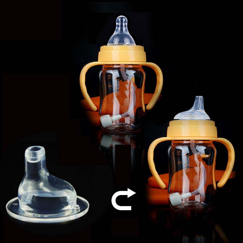 STEP1.(6M+)ปากเป็ดเริ่มดูดครั้งแรก นอน/นั่งดูด ขวดนมคอกว้าง/แคบ - รูปที่ 4