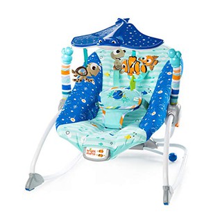 เปลโยก มีระบบสั่น ปรับเป็นเก้าอี้ได้ Disney Baby Finding Nemo Explore the Sea Infant to Toddler Rocker