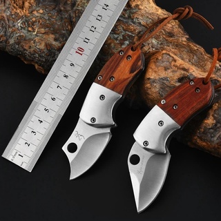 Browning  มีดพับเดินป่า บราวนิ่ง  แข็งแรง คมกริบ ยาว11.5ซม. EDC Folding knife pocket knife  Camping Tourist Knives