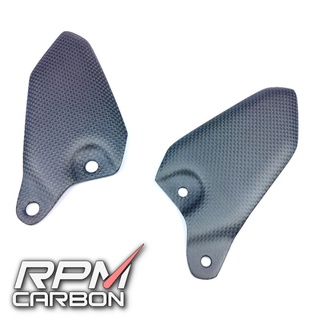 Kawasaki Z900RS การ์ดเท้า คาร์บอน สีด้าน Matt Carbon Heel Guards | RPM Carbon