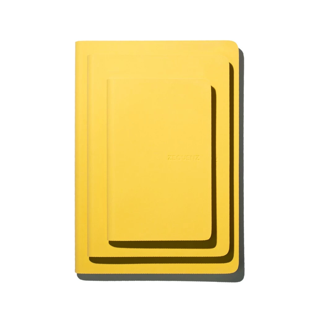 ZEQUENZ The Color Notebook Mustard สมุดโน๊ตสำหรับบันทึก สีเหลือง