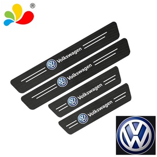 พร้อมส่ง สติกเกอร์ติดที่พักเท้า กันเหยียบ สําหรับ Volkswagen VW GTI F01 Sharan T4 T5 T6 JETTA TOURAN TIGUAN