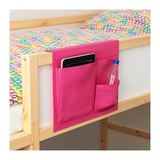 STICK ที่เก็บของข้างเตียงเด็ก Bed pocket 39*30 cm (ชมพู)