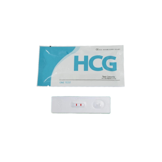 10 miu HCG test ที่ตรวจครรภ์ แบบหยด หรือแบบตลับ 1ชิ้น ชุดทดสอบการตั้งครรภ์ อาการคนท้อง C1