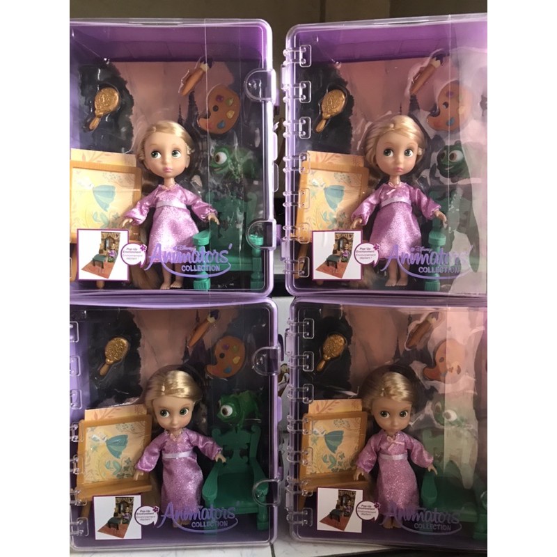Disney Animator Collection Rapunzel Mini Doll Playset
