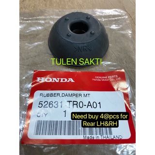 ORIGINAL HONDA CIVIC FD SNA FB TRO (2006-2015) REAR ABSORBER MOUNTING BUSH (1@) &gt; 52631-TRO-A01