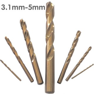 ดอกสว่านไฮสปีด โคบอลต์ ขนาด 3.1-5 มิล HSS DRILL BITS