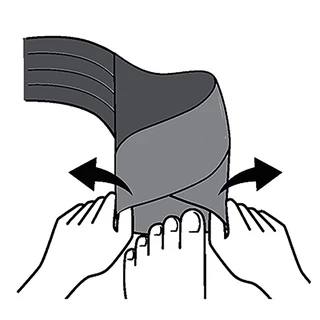 ล็อตใหม่!! Futuro Wrap Around Ankle Support อุปกรณ์พยุงข้อเท้า ชนิดเพิ่มความกระชับ (ไซส์ M และ L) (1 ชิ้น)