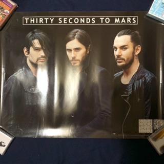 โปสเตอร์ 30 seconds to mars (41x53 ซ.ม.)