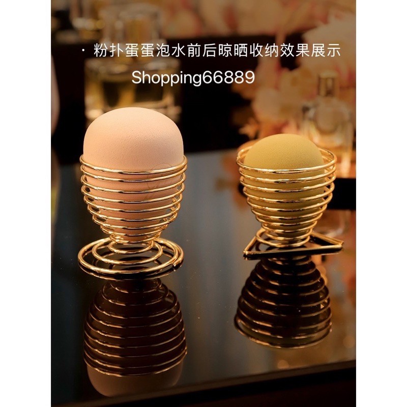 ฟองน้ำขัดขี้ไคลเครื่องสำอางไข่ชั้นเก็บชั้นอบแห้งเครื่องสำอางผ้าฝ้ายไข่ยึด 2029