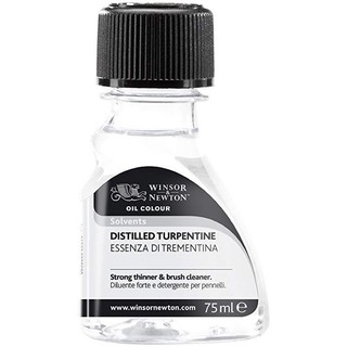 Distilled Turpentine สื่อผสมสีน้ำมัน 75ml วินเซอร์