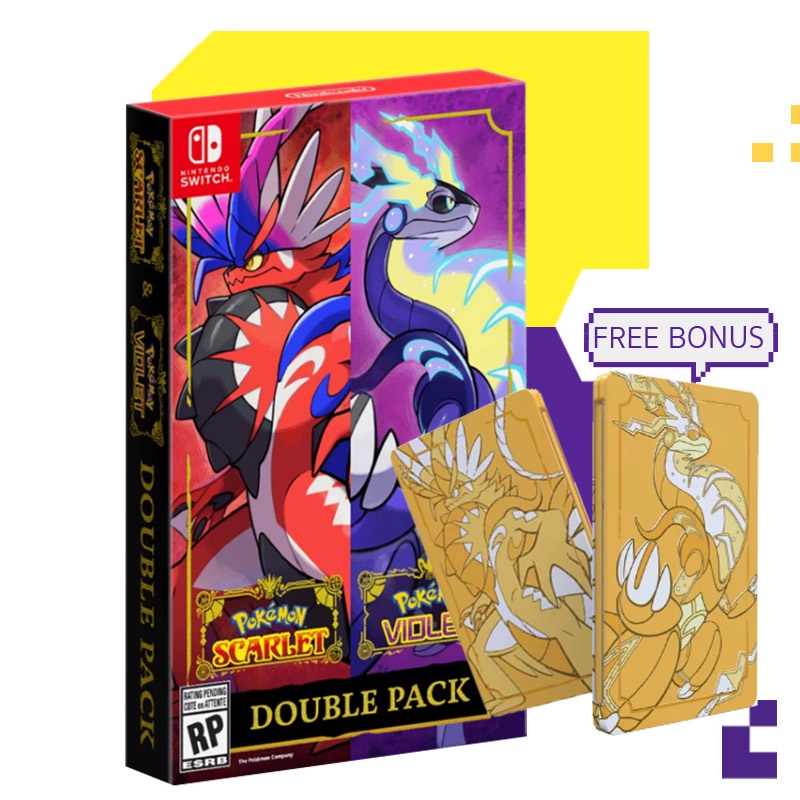 [+..••] พร้อมส่ง 🔥 | NSW POKEMON SCARLET AND VIOLET + THE HIDDEN TREASURE OF AREA ZERO (เกม Nintendo Switch™ 🎮)