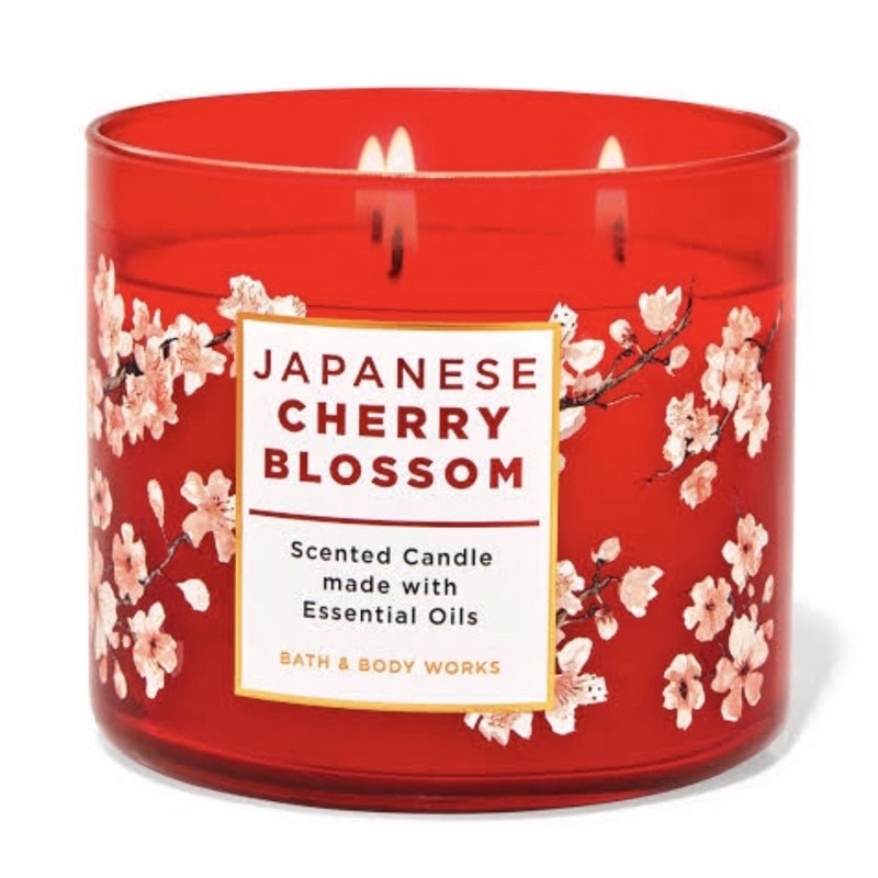 เทียนหอม bath&amp;bodyworks กลิ่น Japanese Cherry Blossom