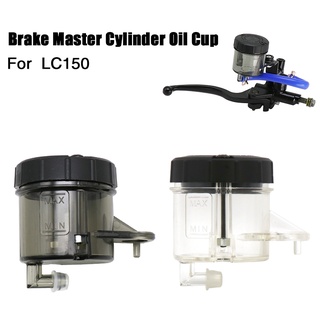 Motorcycle Front Brake Clutch Fluid Bottle Master Cylinder Oil Reservoir Tank Cup For LC150