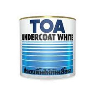 TOA ทีโอเอ รองพื้นไม้กันเชื้อราทีโอเอ TOA Undercoat White G1600 (กป 3 ลิตร)