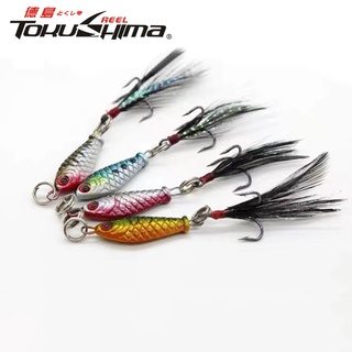 เหยื่อปลา เหยื่อปลอม Metal Lure รอกตีเหยื่อปลอม อุปกรณ์ตกปลา เหยือตกปลา เหยื่อตกปลาช่อน เหยื่อตกปลา เหยื่อปลอมตกปลา Mini Minnow Lure Full Swimming Layer ตะขอ เหยื่อตกปลานิล ตกปลา 3.2cm/6g