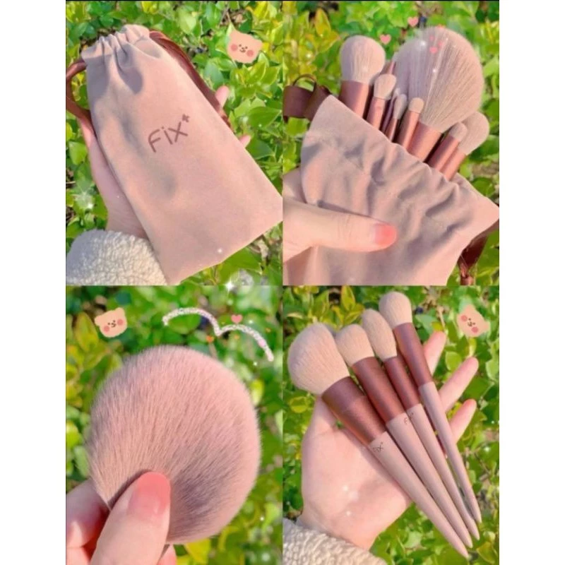 ส่งฟรี/ส่งไว แปรงแต่งหน้า 13 ชิ้นสุดหรู ปัดแก้ม ทาตา เกลี่ยรองพื้น ขนนุ่ม (ไม่มีกล่อง)