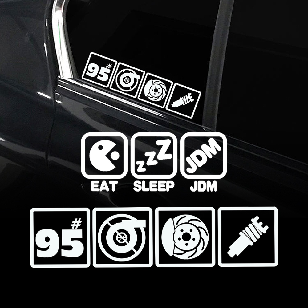 #95 น้ำมันเบนซิน รถ สติ๊กเกอร์ Jdm รถ กระจก สติ๊กเกอร์น้ำมันเบนซิน สติ๊กเกอร์น้ำมัน