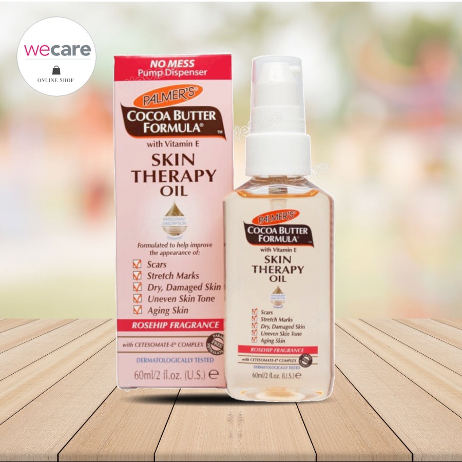 Palmer's Cocoa Butter Skin Therapy Oil 60/150 ml ปาล์มเมอร์ ผิวแตกลาย สำหรับการดูแลเรื่องรอยแตก