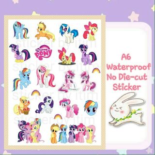 สติ๊กเกอร์ม้าโพนี่ (My Little Pony)