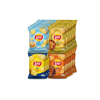 Lays Rock เลย์ร็อค ขนาด 27 กรัม แพ็ค6 (เลือกรสได้)